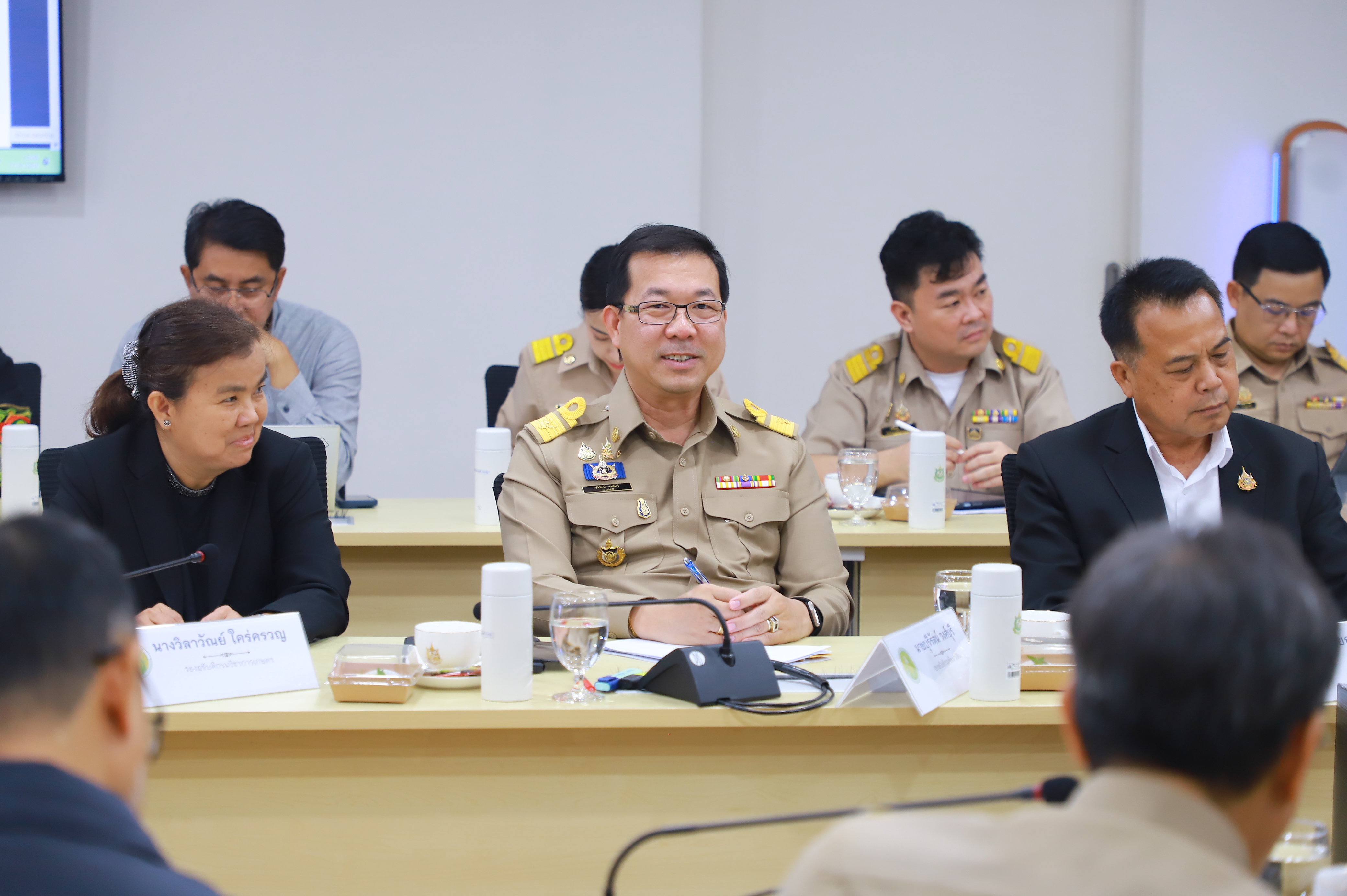title - ส.ป.ก. ร่วมประชุมกับกระทรวงทรัพยากรธรรมชาติและสิ่งแวดล้อม หารือแนวทางการพัฒนาระบบตรวจสอบแหล่งที่มาของผลผลิตทางการเกษตร และการส่งเสริมการนำเศษวัสดุทางการเกษตรไปใช้ประโยชน์